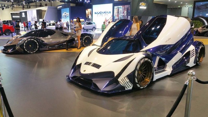 Эксперты назвали топ-3 самых быстрых авто, представленных в Дубае