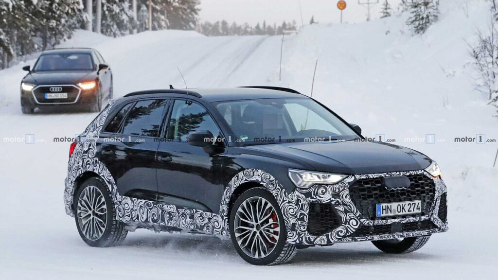 В Швеции вывели на испытания «заряженный» Audi RS Q3 2020 года