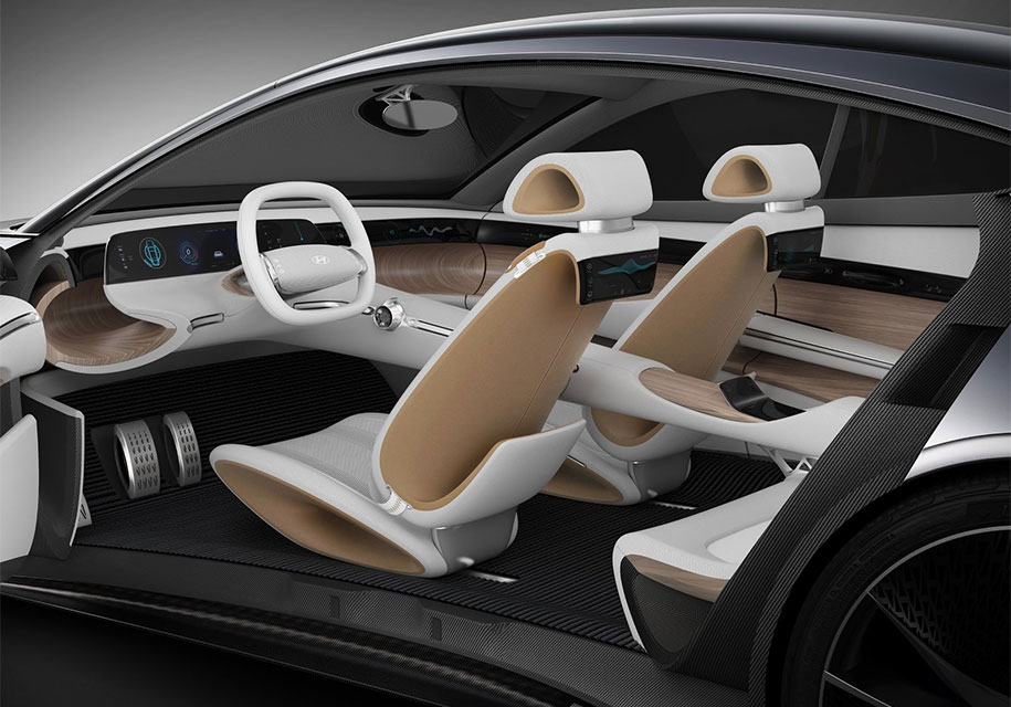 Hyundai показала дизайн будущих новинок на прототипе без фар