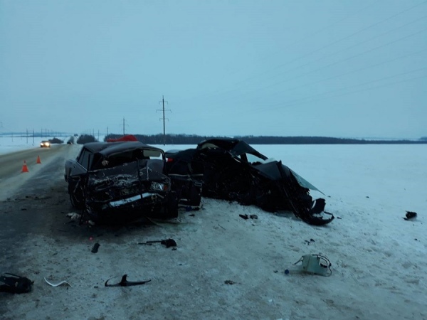 Машины всмятку, два человека погибли в жуткой аварии в Курской области