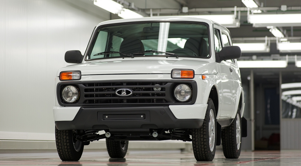 Внедорожник LADA 4x4 в сентябре вошел в пятерку самых продаваемых SUV 