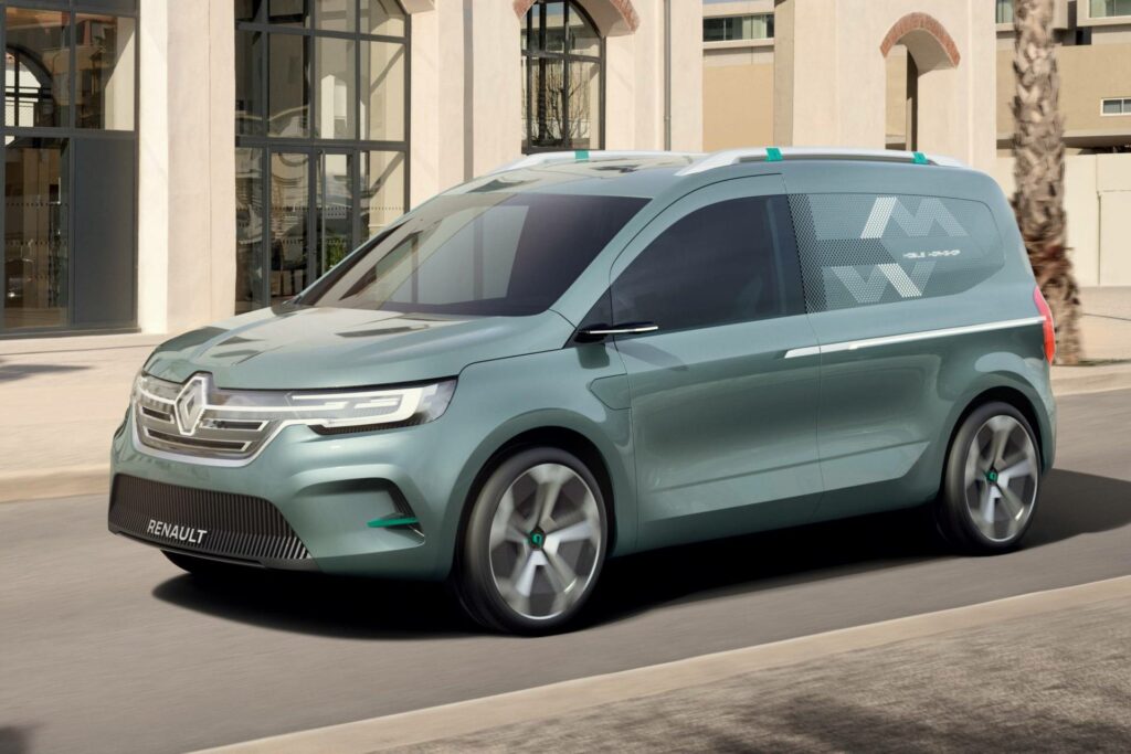 Renault презентовал новый электрический фургон Kangoo