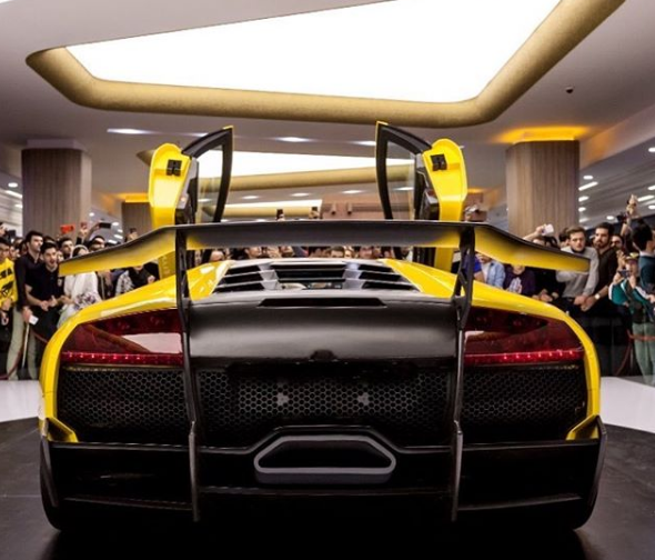 Иранцы сделали точную копию суперкара Lamborghini Murcielago