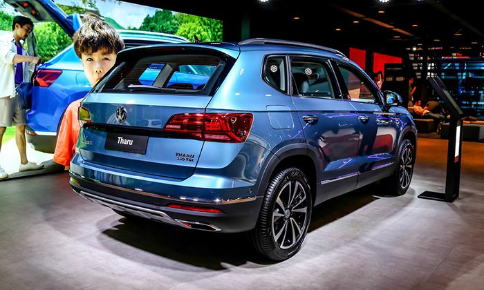 Volkswagen начала продажи новой версии кроссовера Tharu
