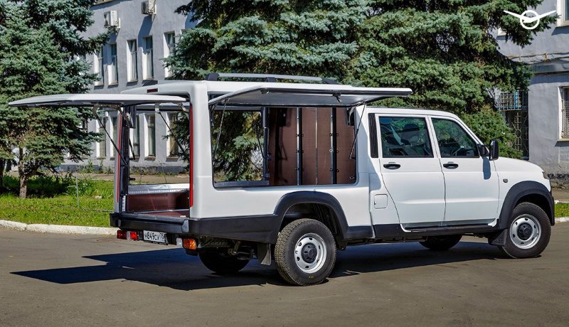 УАЗ готовит новый необычный фургон на базе УАЗ «Профи»
