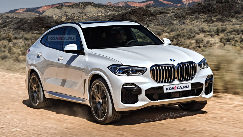 BMW X6 нового поколения: в Сети представлены первые изображения