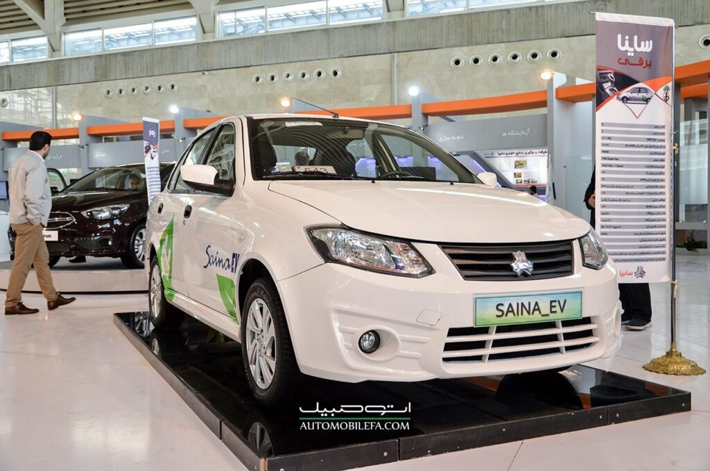 В Иране представлен первый электромобиль собственной разработки
