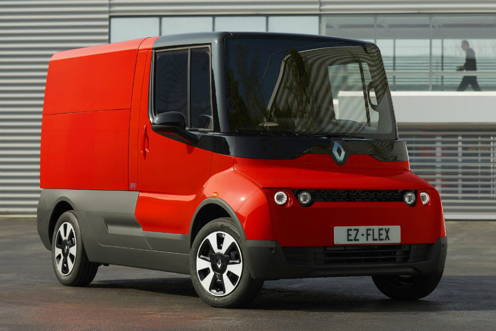 Компания Renault рассекретила квадратный фургон EZ-Flex