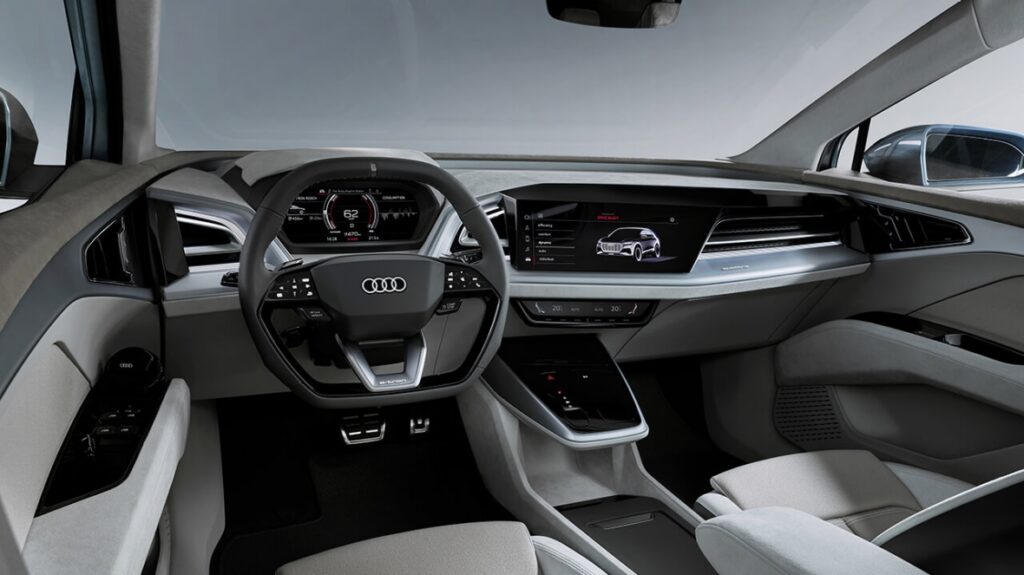 Audi для Q4 E-Tron предложит 25 вариантов настройки оптики