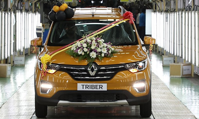 Стартовал серийный выпуск нового кроссовера Renault Triber
