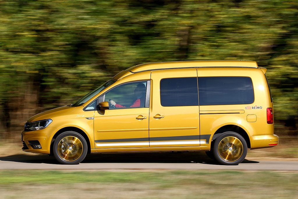 Volkswagen Caddy превратили в автомобиль для путешествий