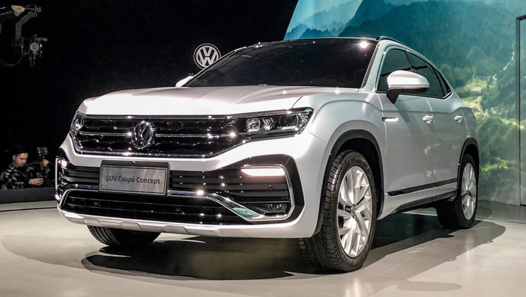 Volkswagen привезла на автосалон в Шанхай кросс-купе Tharu