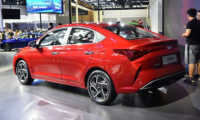 Рестайлинговый седан Hyundai Solaris 2020 добрался до Китая