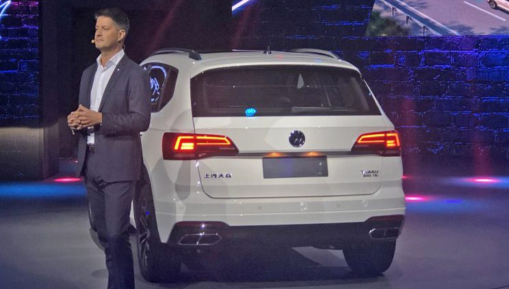 Volkswagen представил новый кроссовер Tharu с пакетом R-Line