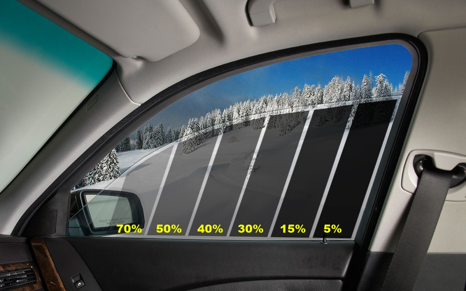 Тонировка стекол в авто – популярная у владельцев машин услуга