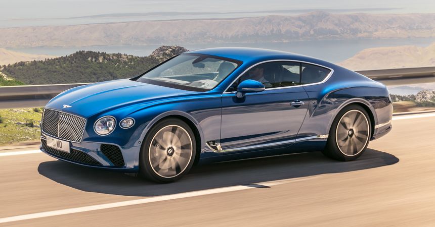 Новый Bentley Continental GT приедет в Россию летом 2018 года