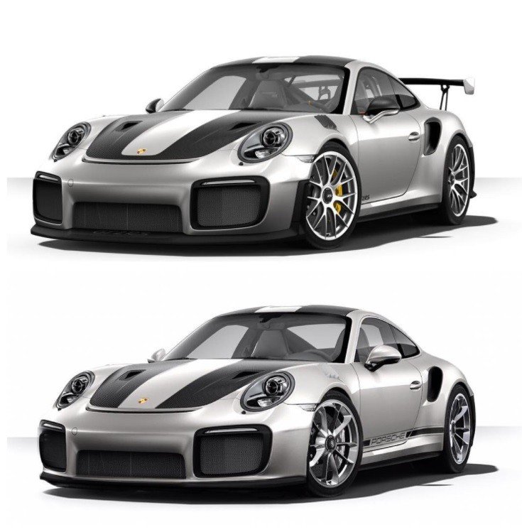 Дизайнеры представили рендер Porsche 911 GT2 RS «Touring Package»