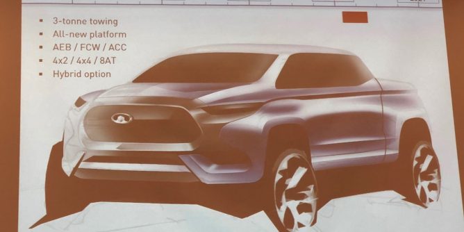 Great Wall выпустит новый пикап Haval для конкуренции с Ford Ranger