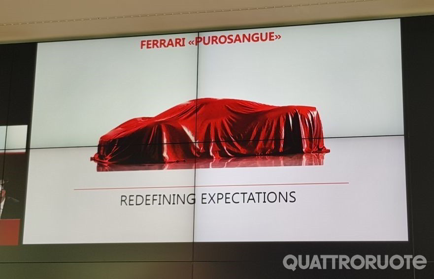 Первый кроссовер Ferrari получит название Purosangue