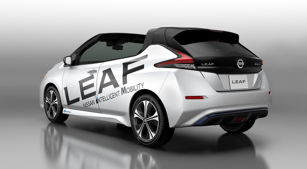 Nissan лишил крыши электромобиль Nissan Leaf‍