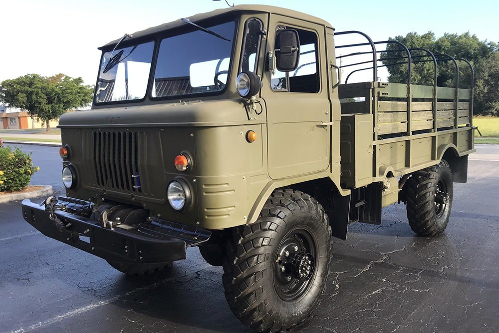 В США выставили на продажу отечественный грузовик ГАЗ-66 1983 года