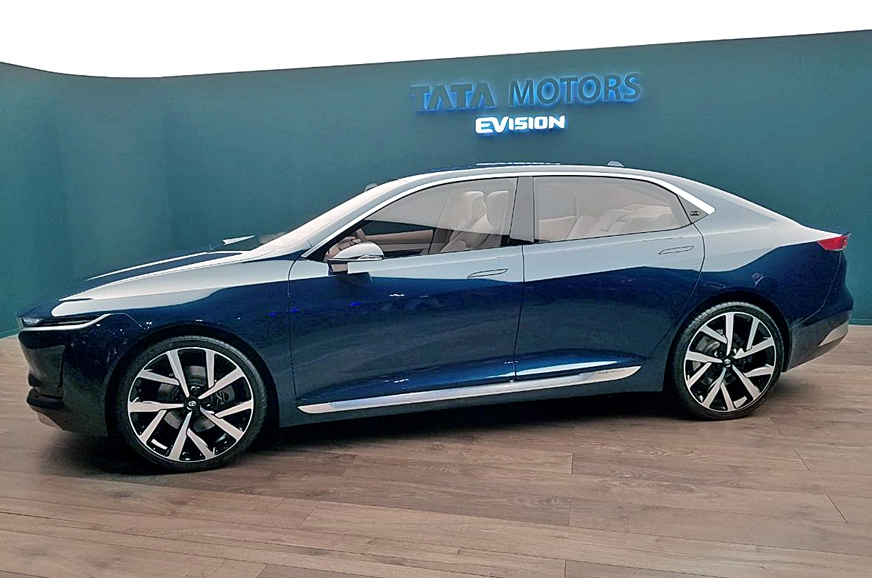 Компания Tata Motors в Женеве представила новый концепт седана EVision
