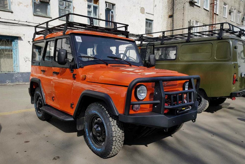 УАЗ готовит оранжевый УАЗ «Хантер» за 1 млн рублей