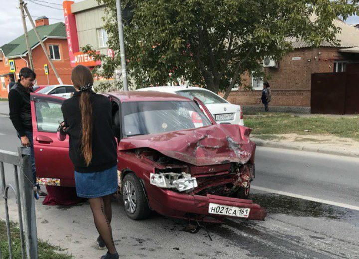 15-летний водитель «Лады» спровоцировал ДТП в Ростове