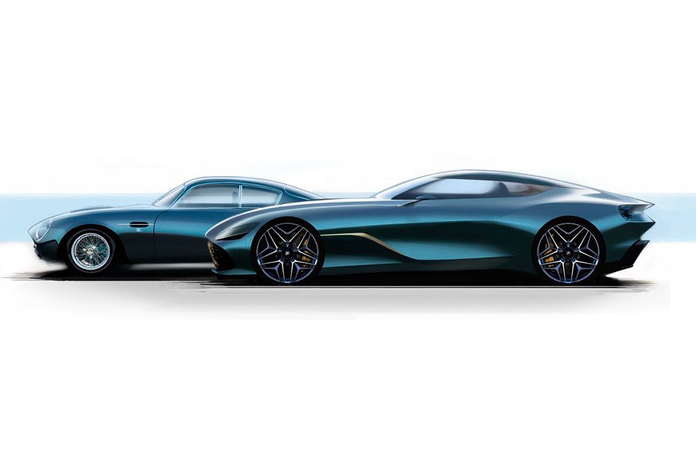Aston Martin показал первые тизеры особого DBS GT Zagato
