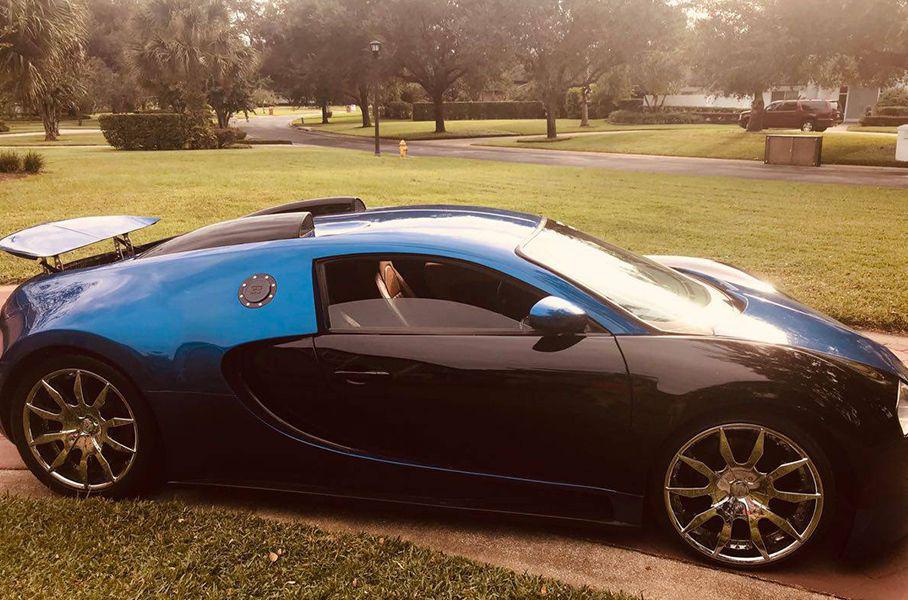 Копию Bugatti Veyron выставили на продажу в 20 раз дешевле оригинала