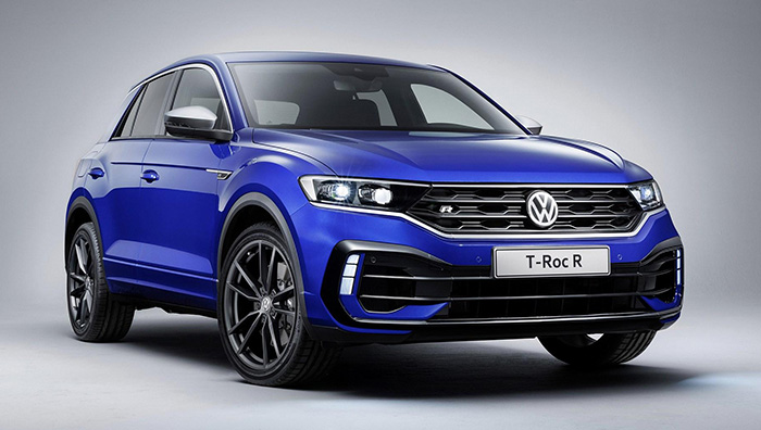 Volkswagen показала самый мощный кроссовер Volkswagen T-Roc R