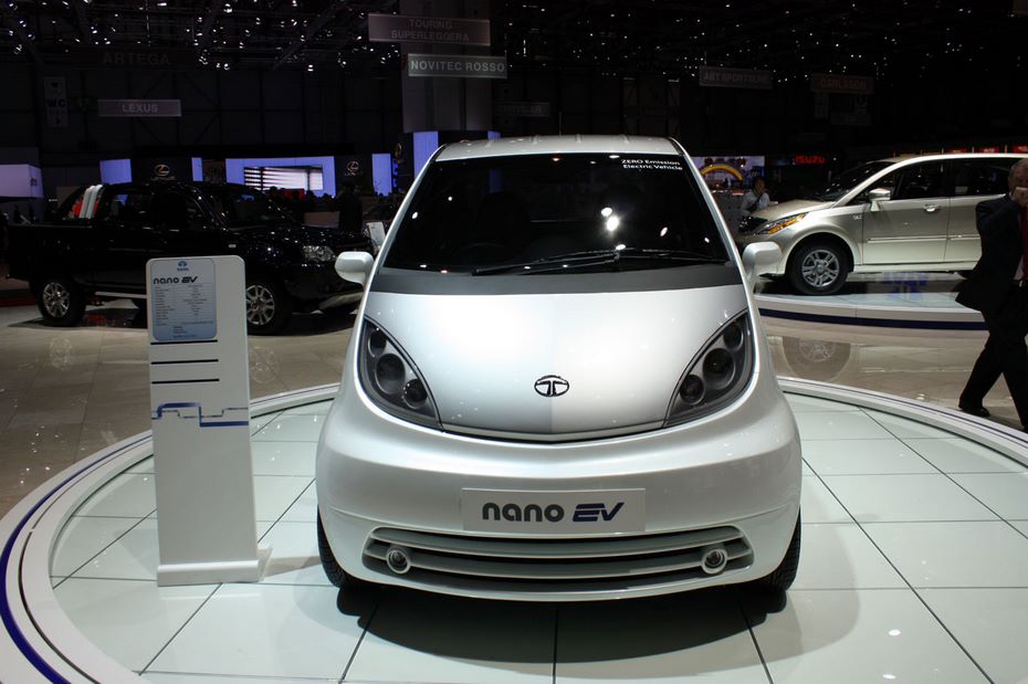 Tata презентовала самый дешевый в мире электромобиль Tata Nano