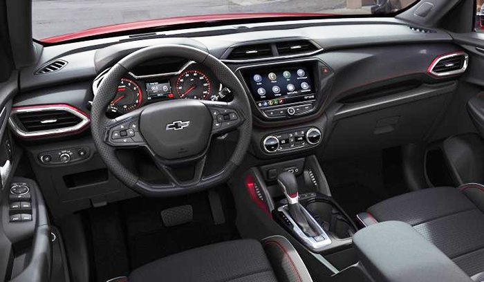 Салон нового Chevrolet Trailblazer от GM рассекретили официально