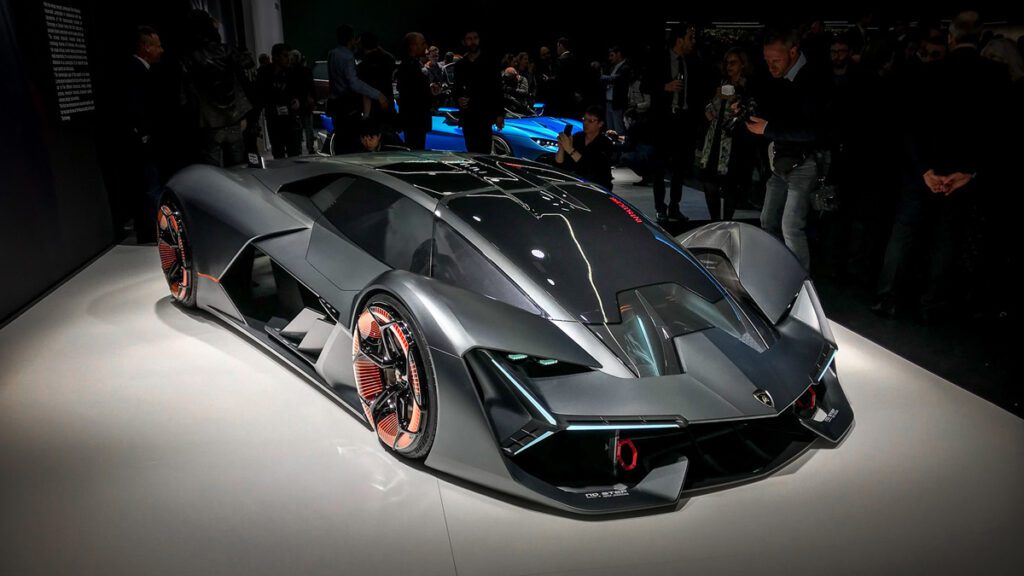 Гибридный суперкар Lamborghini покажут на мотор-шоу во Франкфурте