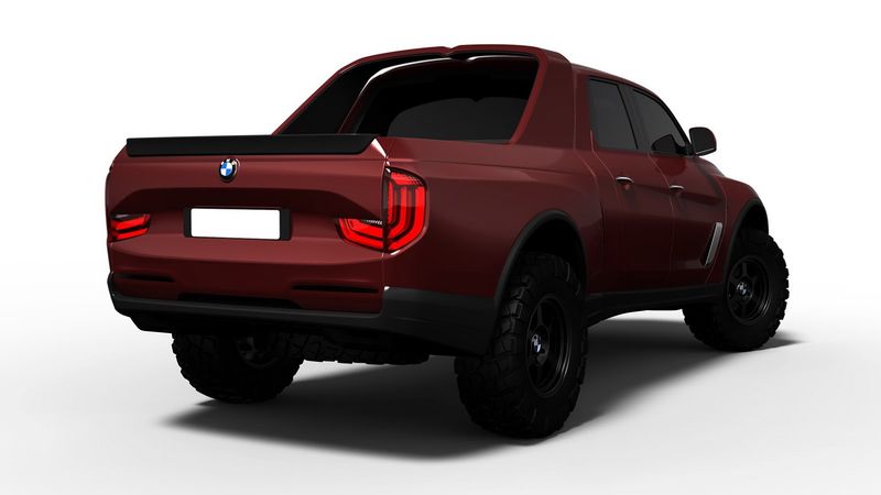 Дизайнер показал рендеры первого грузовика от BMW