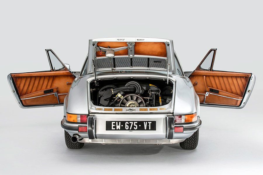 Porsche 911 Targa 1973 года с интерьером от Berluti продадут на аукционе