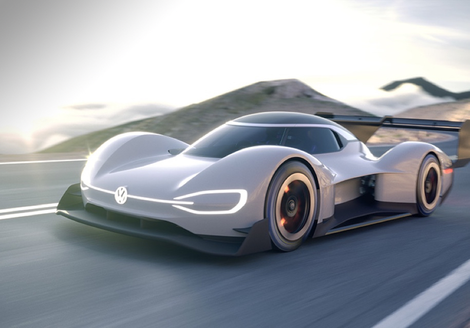 Гоночный прототип спорткара Volkswagen I.D. R Pikes Peak покажут 22 апреля‍