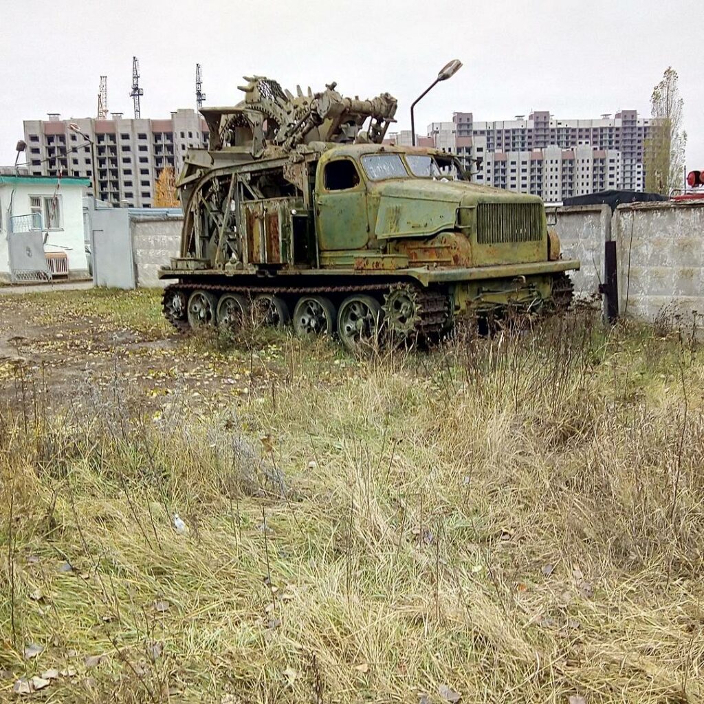 «Трансформер» на базе советского вездехода нашли в Воронеже