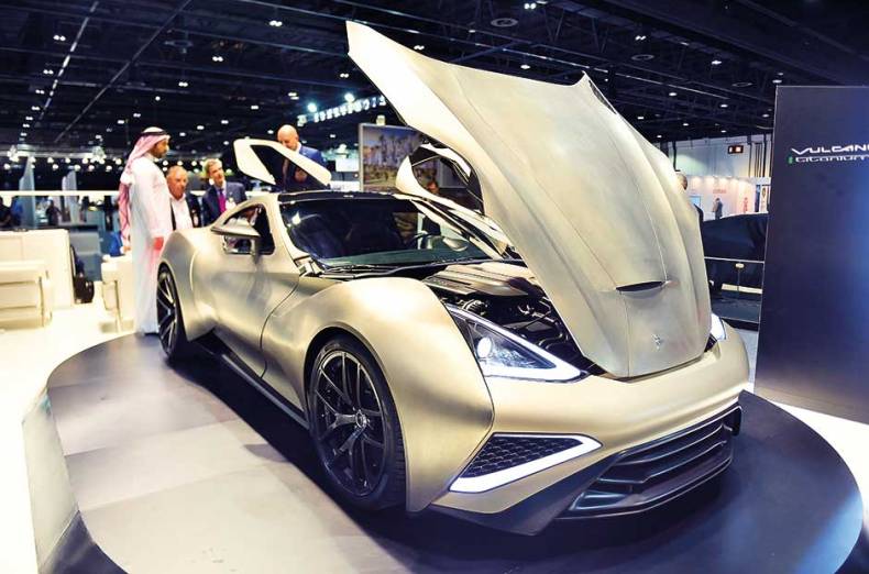 В Дубае представили самый дорогой суперкар в мире - Icona Vulcano Titanium