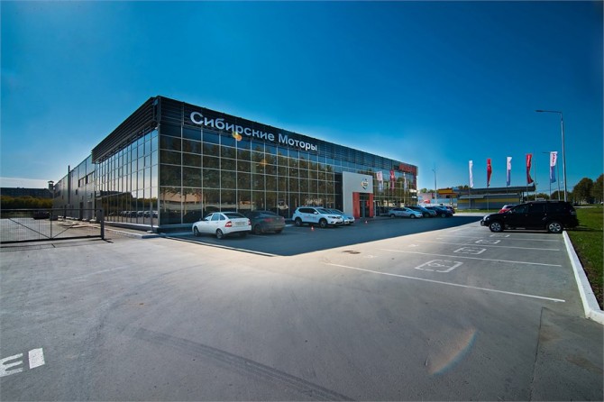 Новый автосалон открыла компания Nissan в Новосибирске