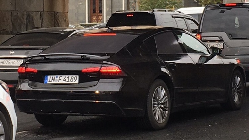 Audi начала тестирование нового Audi A7 на дорогах Москвы