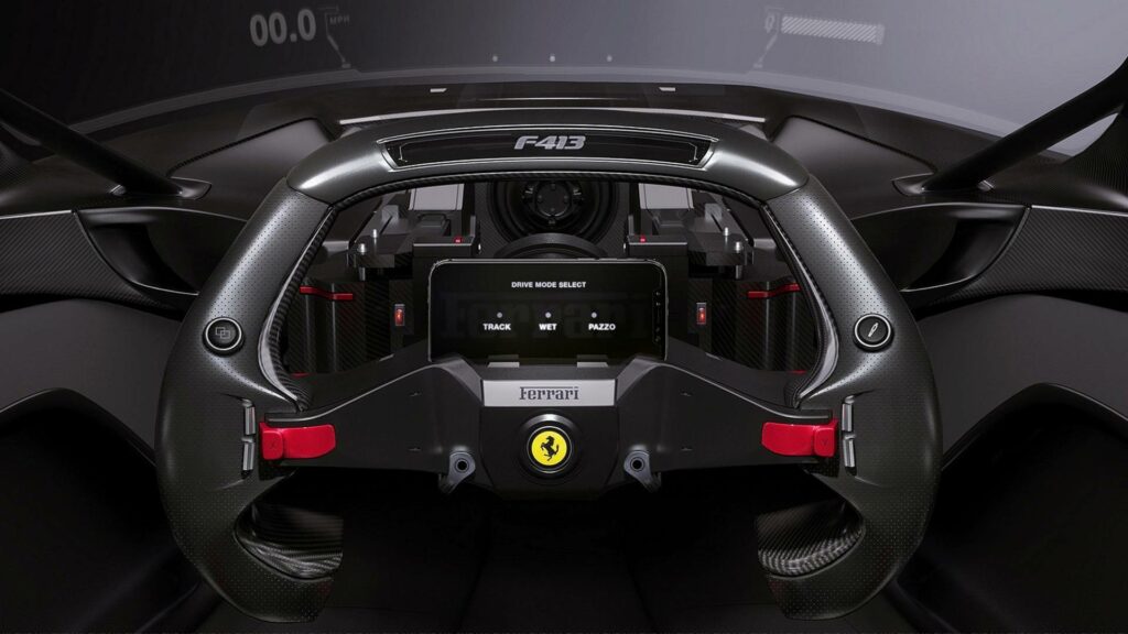 Компания Ferrari показала рендер будущего гиперкара-НЛО