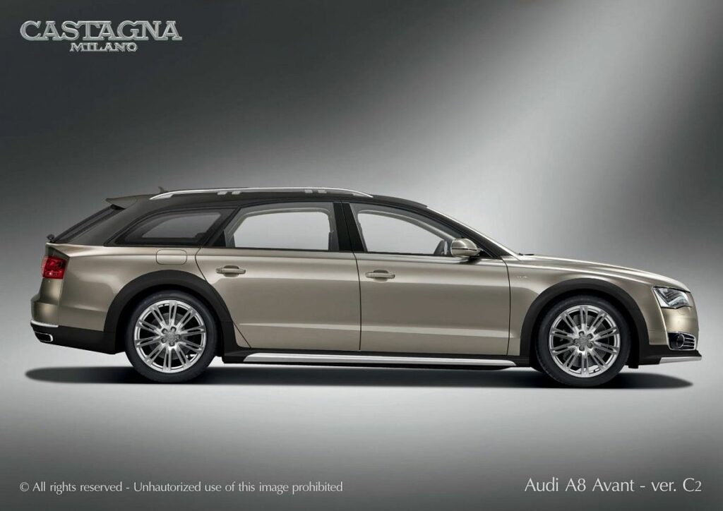 Тюнеры из Италии показали Audi A8 Avant Allroad с двигателем W12