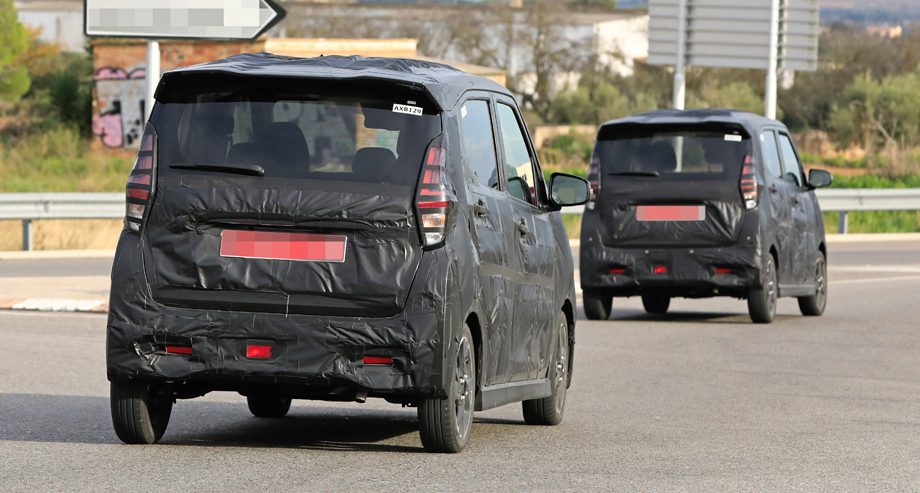Новый Nissan Dayz заметили во время испытаний на дорогах Испании