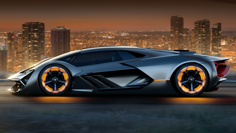 Новый гиперкар Lamborghini LB48H сможет светиться в ...