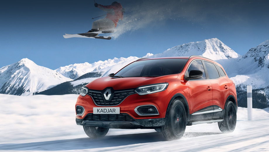 Renault показала лимитированную «лыжную» версию кроссовера Kadjar ESF