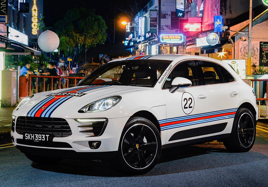 Кроссоверы Porsche Macan «одели» в классические гоночные ливреи