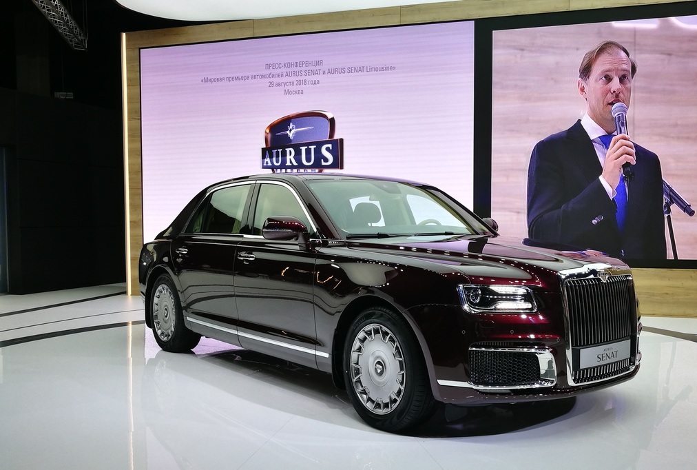 Продажи автомобилей Aurus на рынке Европы начнутся в 2021 году