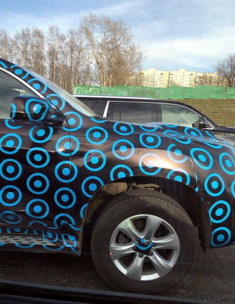 Новый УАЗ «Патриот» с «автоматом» сфотографировали на тестах