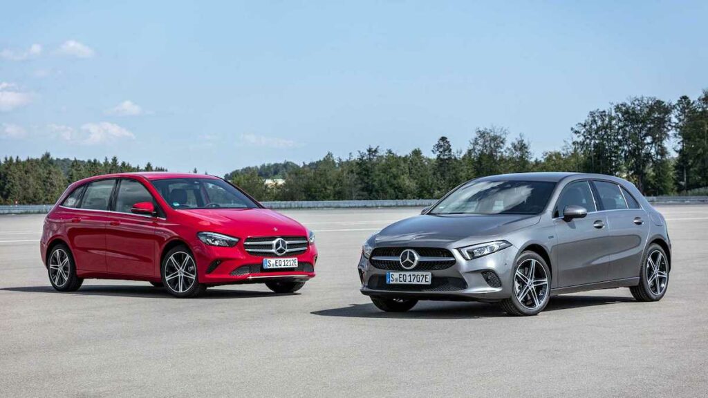 Новые Mercedes-Benz A-Class и B-Class получили гибридные установки